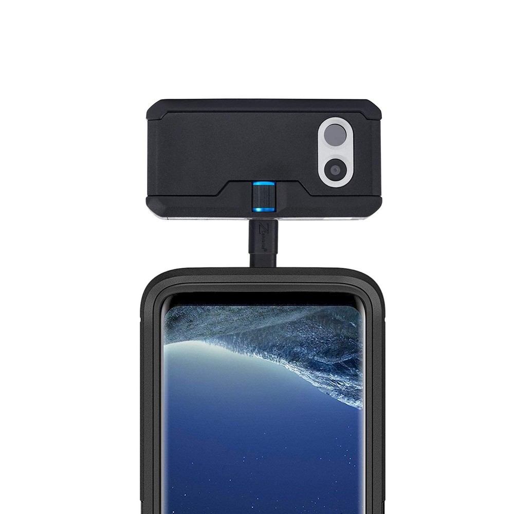 Cellularize USB C Extender Adapter (2 Pack) 40Gbps 240W Cable 2 Pack, Black