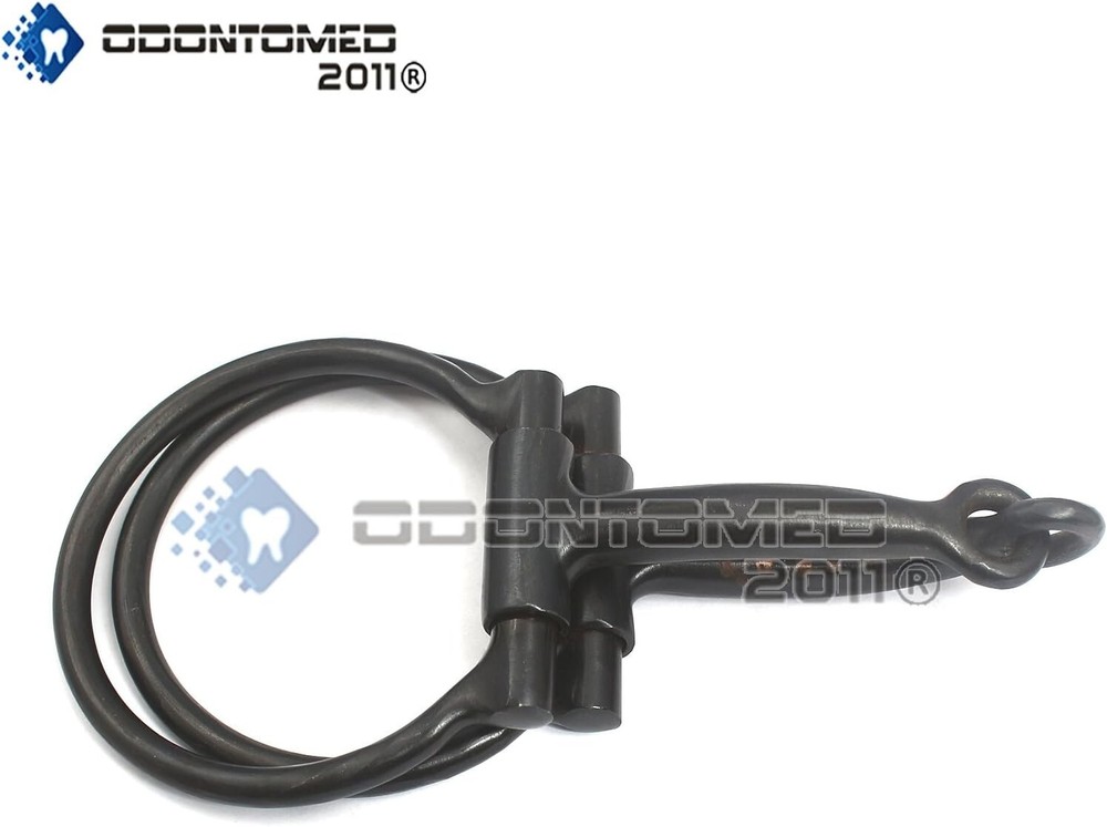5 INCH D Ring Snaffle BIT with Copper Rollers, BT-005