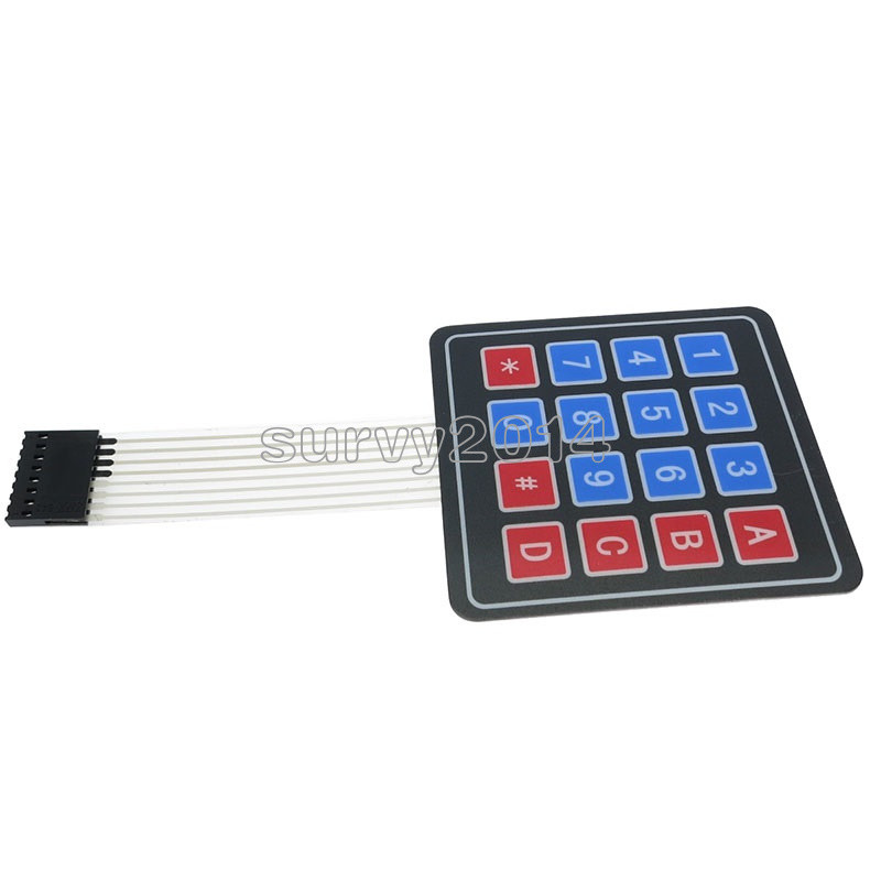 4 x 4 Matrix Array 16 Key Membrane Switch Keypad Keyboard for Arduino/AVR/PI​C