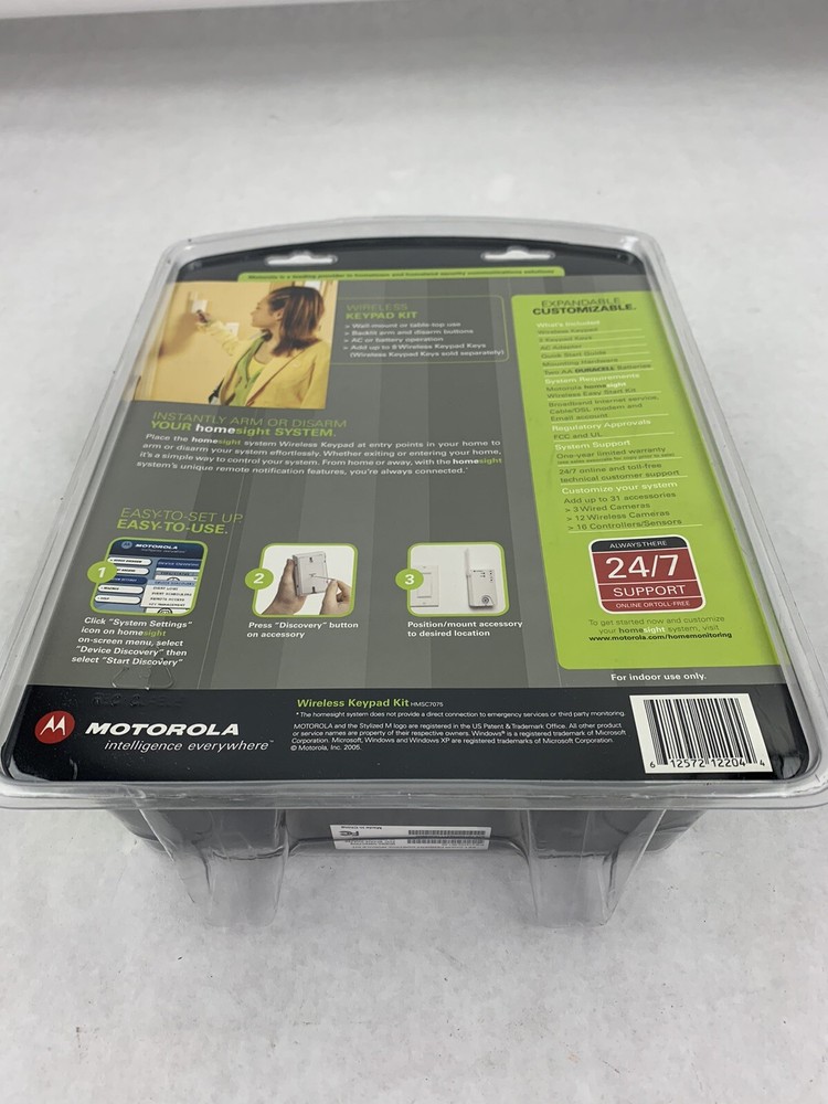 Motorola Homesight Wireless Keypad Kit HMSC7075