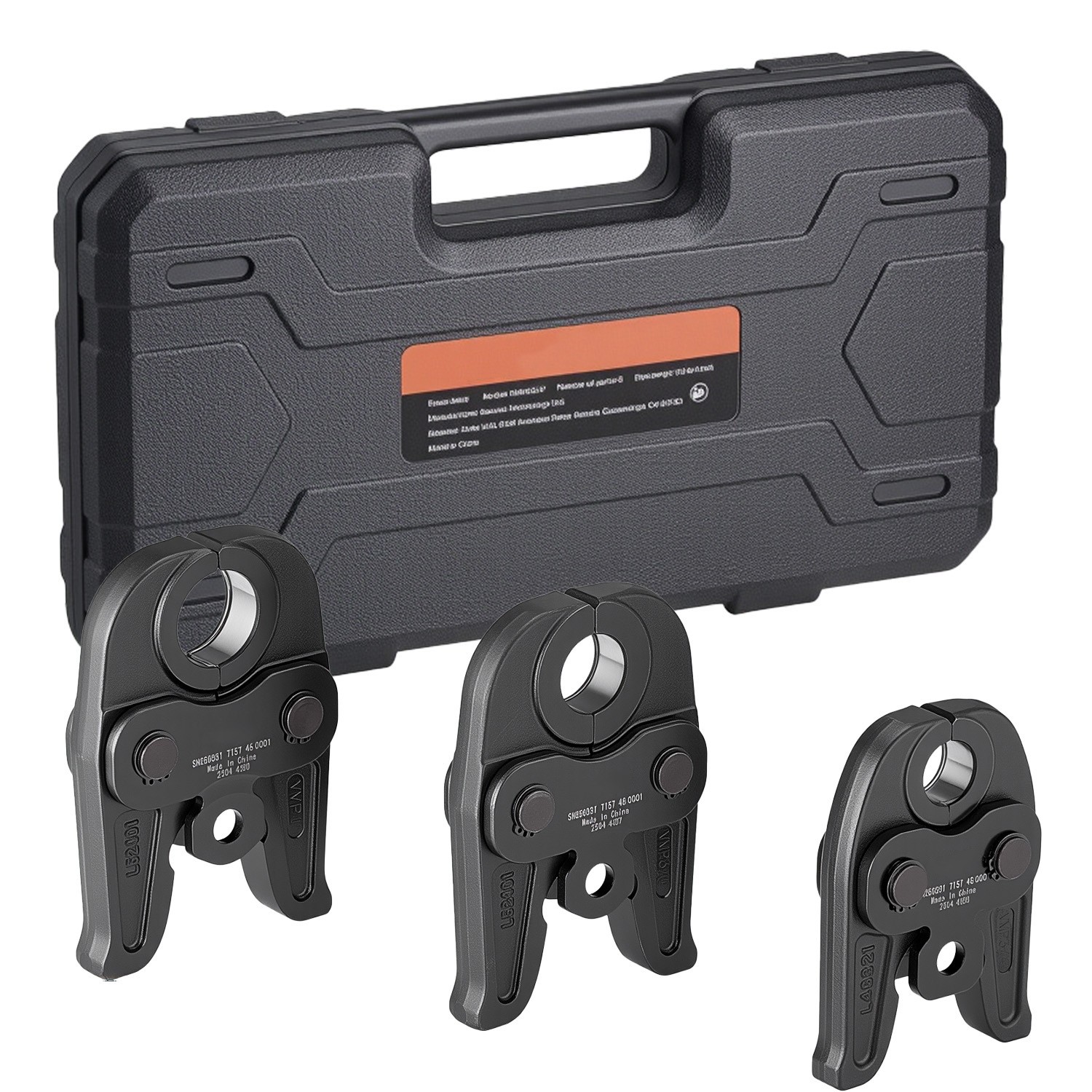 MegaPress Jaws 3PCS Pressing Jaws 1/2" 3/4" & 1" for Standard Press Tools