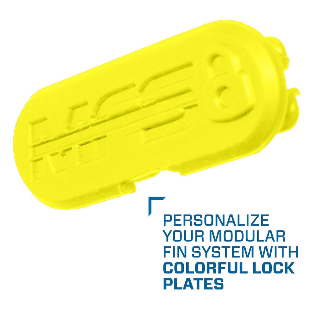 Scubapro Modular Fin System Lock Plate Set, Yellow