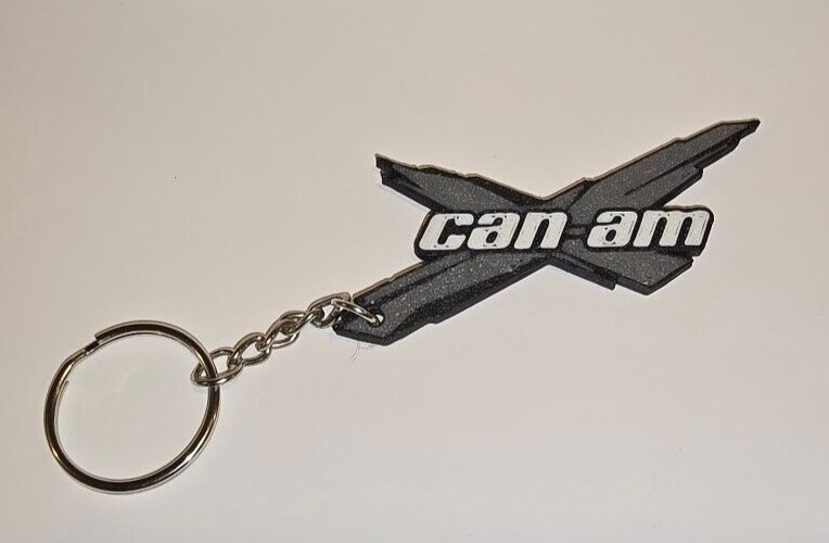 Can Am Keychain - Gray