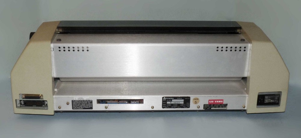ANADEX Model DP-9501 Alphanumeric/Graphics Printer c 1981 ASCII Parallel Serial