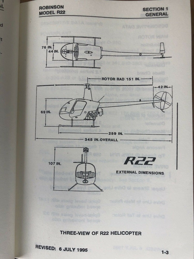 Robinson 22 POH & Extended Quick Reference Checklist, All In One