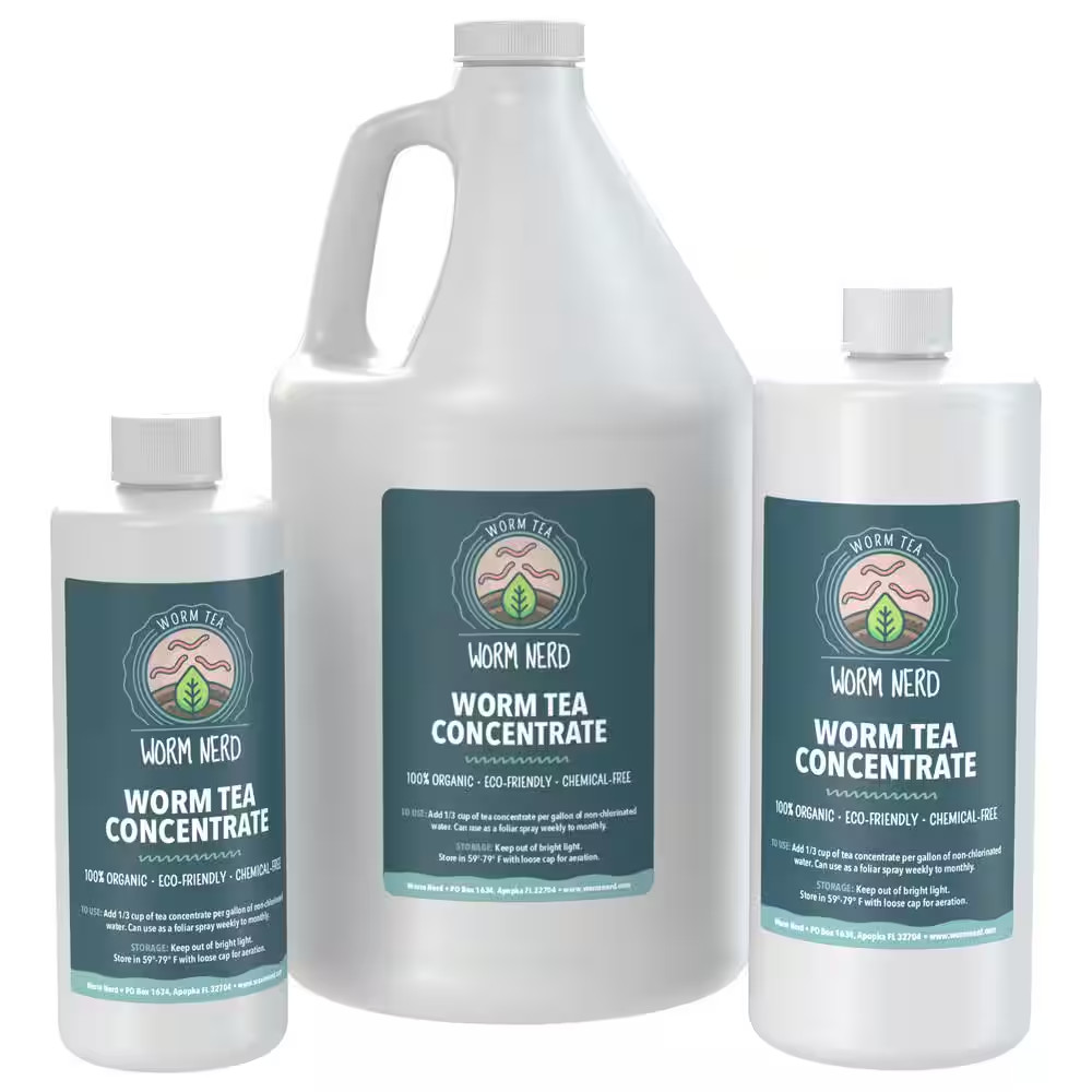 Worm Nerd 1 Quart Worm Tea Concentrate