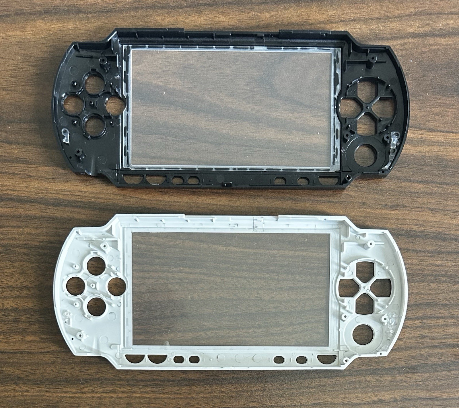 1PC Front Faceplate Housing Shell For PSP 1000- BLACK, WHITE- FAST SHIPPING