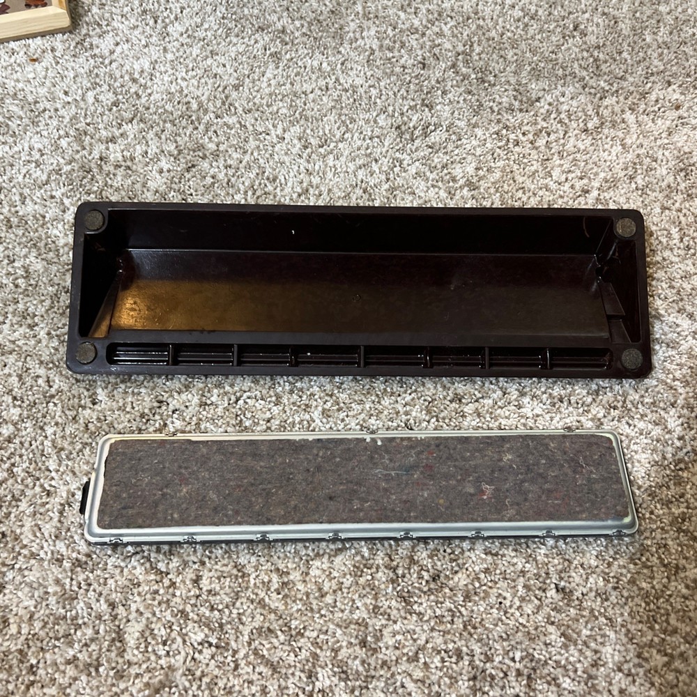 Vintage - The Lightning Portable Adding Machine Calculator Bakelite Angled Base