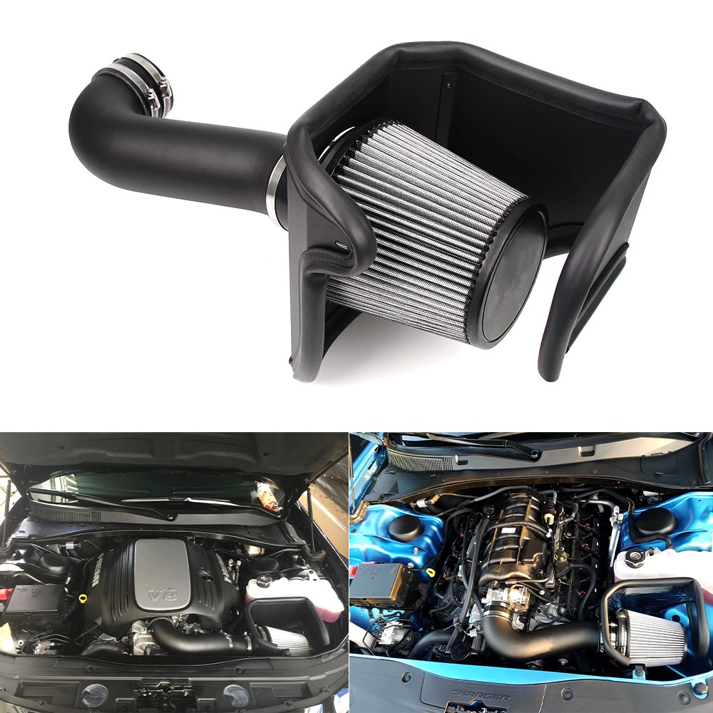 Cold Air Intake System Kit For 2011-2023 300C Charger Challenger 5.7L High Flow