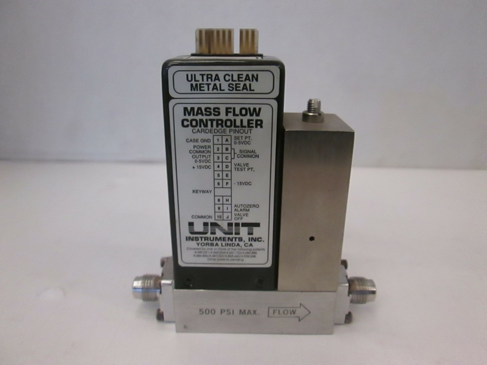 Unit UFC-1260A, Mass Flow Controller, 100 SCCM, SiH2Cl2, Used