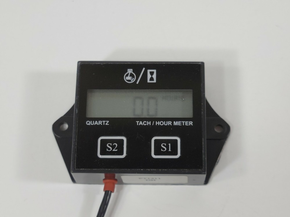 Tach Hour Meter PT1411 DH - Untested