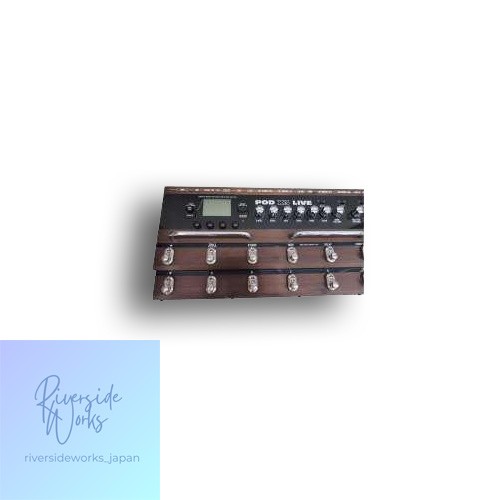 LINE6 POD X3 LIVE Multi-Effects Guitar Processor Pedal JP