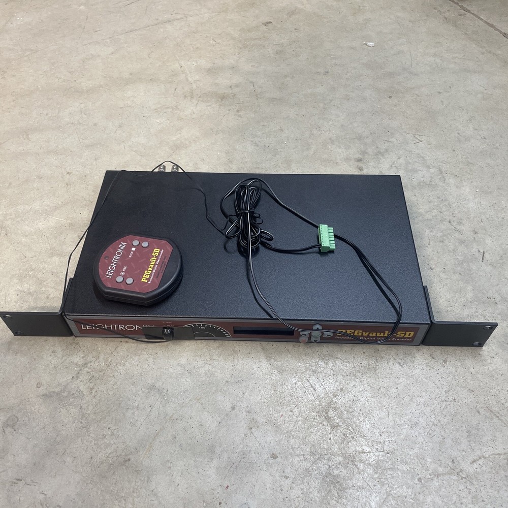 Leightronix PEGVault-SD Broadcast Digital Video Encoder