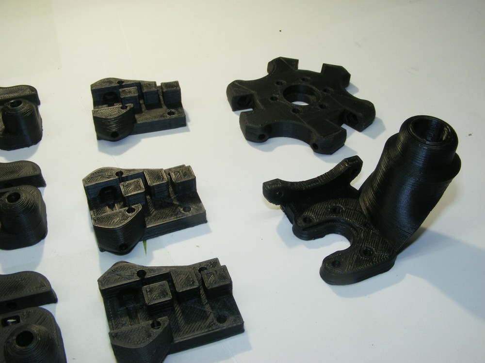 QTY 2 SETS KOSSEL PLASTIC SET KIT EFECTOR REV B 3D PRINTER USA PRIORITY SHP