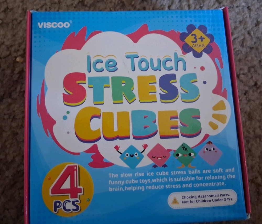 Ice Touch Stress Cubes 4 Pack