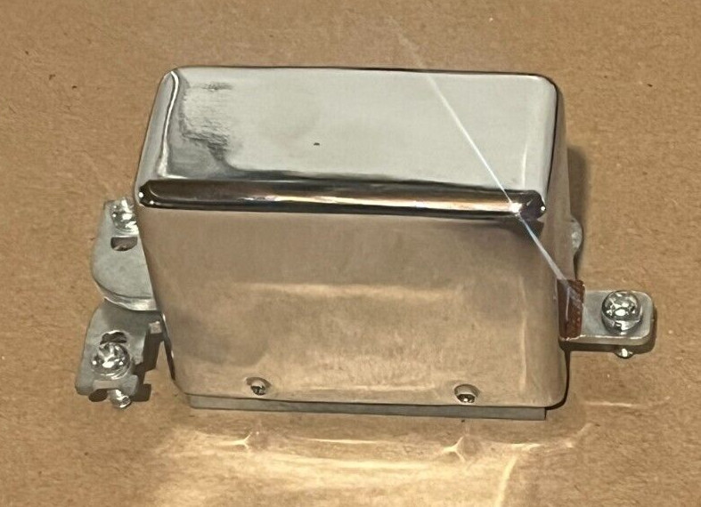 Harley 45" Flathead Chrome Voltage Regulator Relay 6 volt New (87)