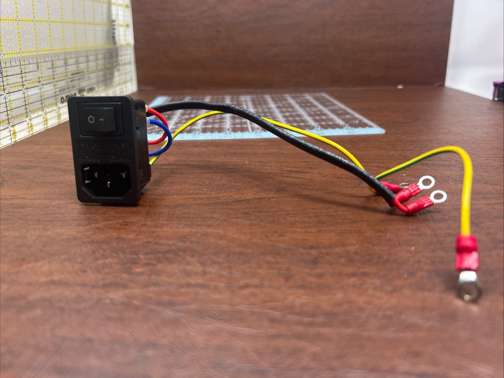 FLASHFORGE 3D Printer Adventurer 5M Part: Power Plug Adapter