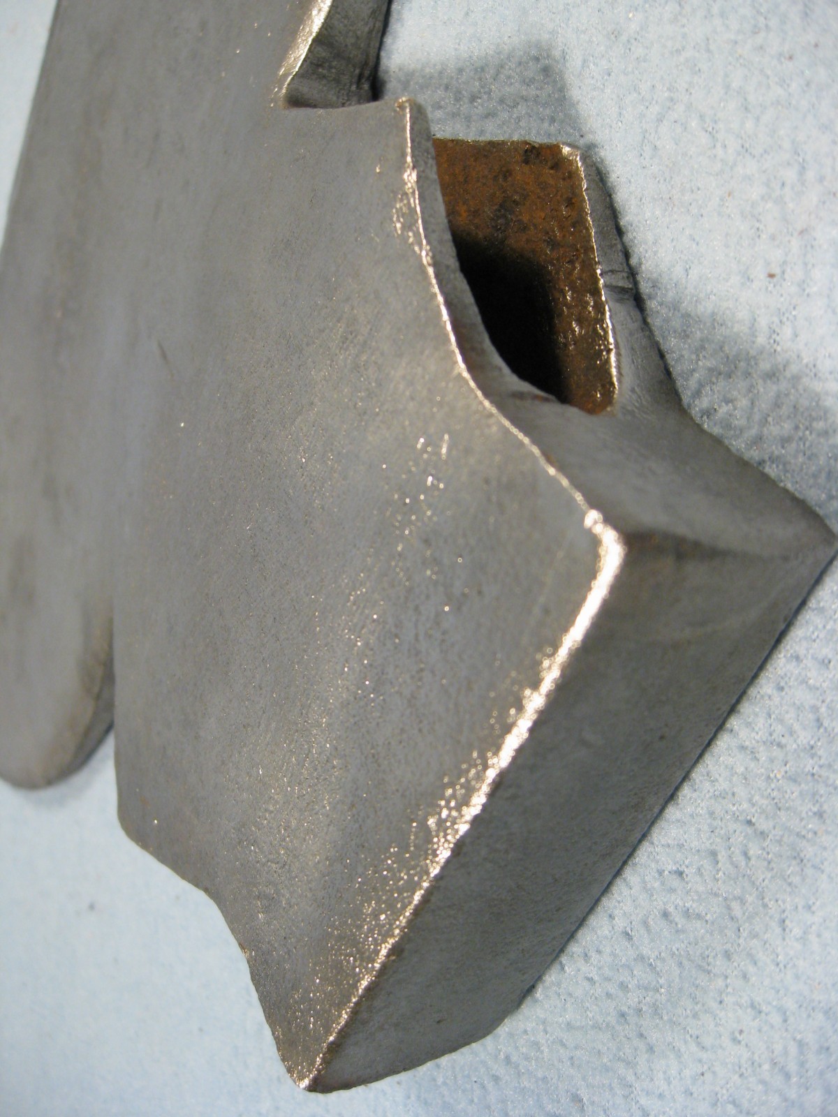 RARE Antique D. SIMMONS & CO. CAST STEEL COHOES NY BROAD AXE 11 1/2" BLADE