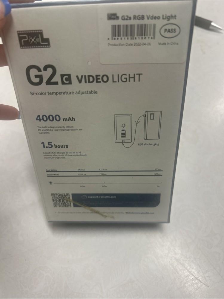 Pixel G2s RGB Video Light