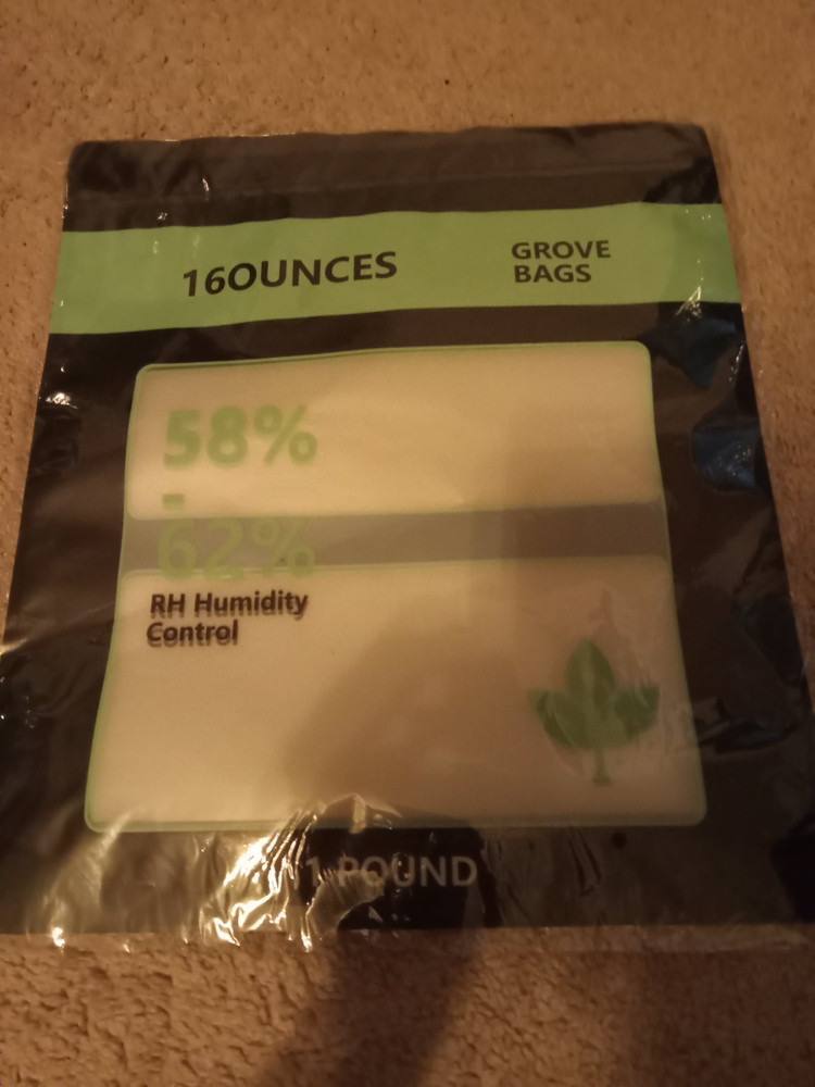 Grove Curing & Storage Disposable Bag - 1lbs