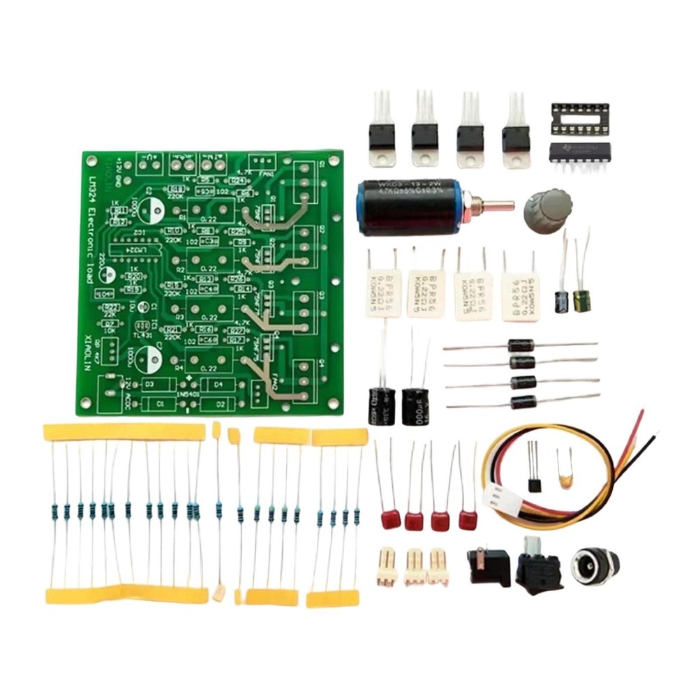 Electronic Load Tester Kit Adjustable PCB Board Repair Component Replacement