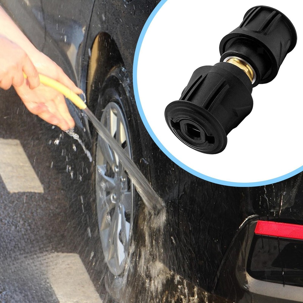 Pressure Washer Adapter Hose Connector Accessories Compact Connection High