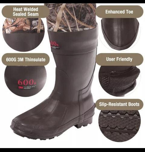 HISEA Wadders Size 12