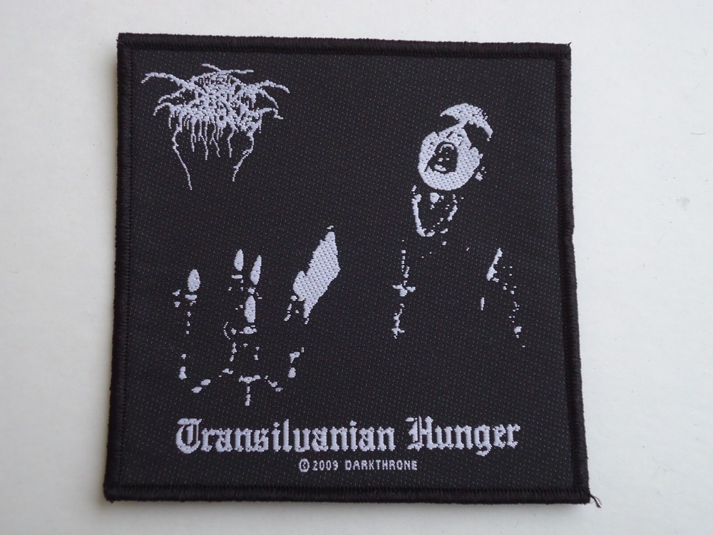 DARKTHRONE TRANSILVANIAN HUNGER WOVEN PATCH