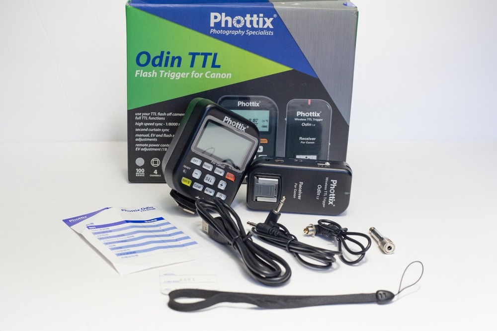 Phottix Odin TTL Flash Trigger & Receiver for Canon