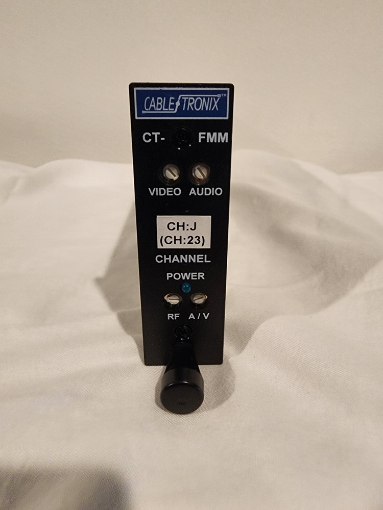 Cabletronix CT-FMM Fixed Channel Modulator From Working System - 21 Available