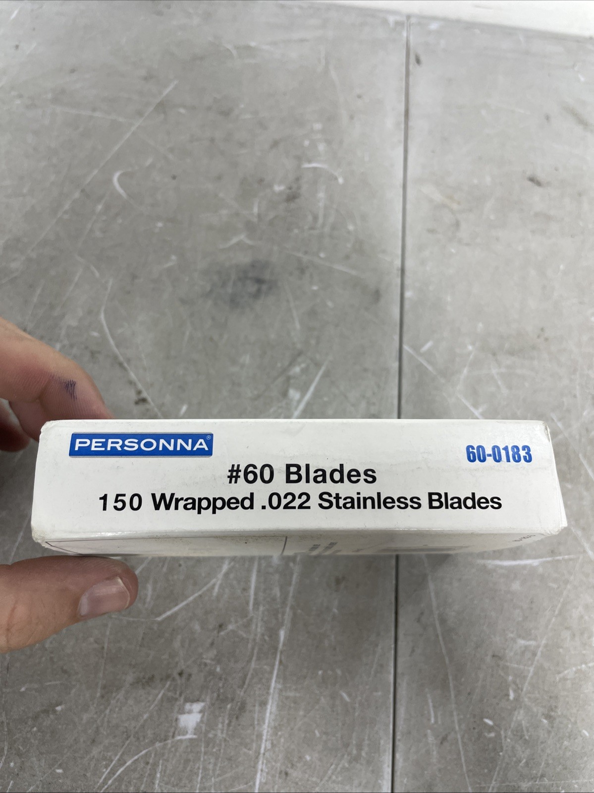 AccuTec Personna Blade, 60-0183, Poultry Blade, 2.875" - 48500 Case Of 150