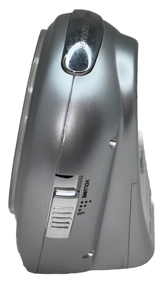 On Time Talking Atomic Alarm Clock Uses 2 C Batteries