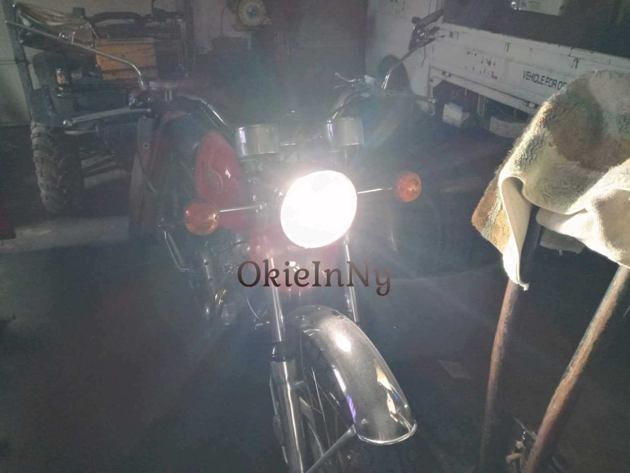 🌟Ultra 6V LED Headlight Bulb for Honda CT90 Trail 90 1966-1979 Hi/Lo Beam ⬆️Vis