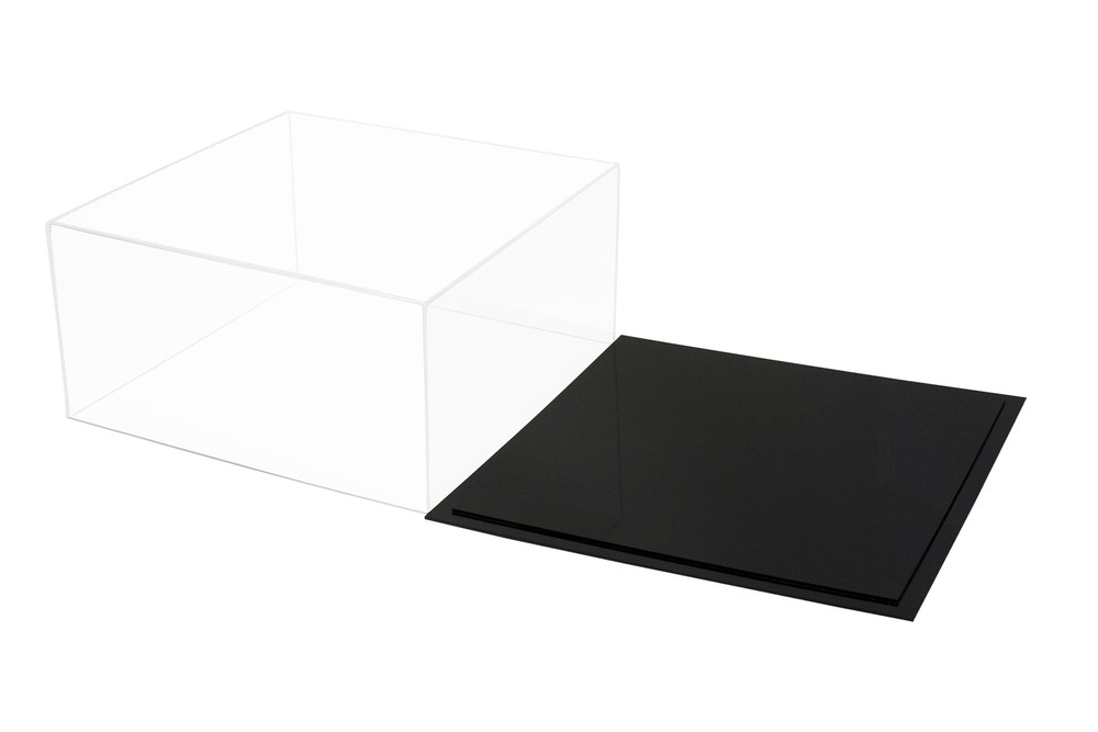 Versatile Acrylic Clear Display Case Rectangle Box 12" x 12" x 6" (A030-DS)