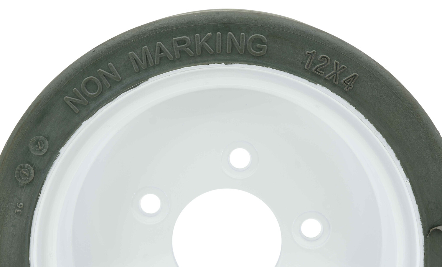 (4 Set) SkyJack Scissor Lift Tires (158436, 158437) 12 x 4 - Plain, Brake