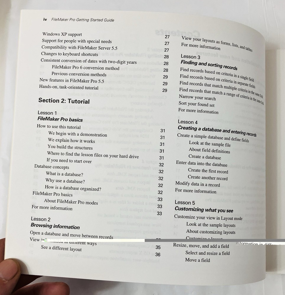 File Maker Pro 6 Getting Started Guide | Vintage User Manual Only | No Software