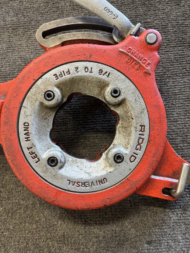 Ridgid E-660 Diameter Threading Machine Die Head 1/8 to 2