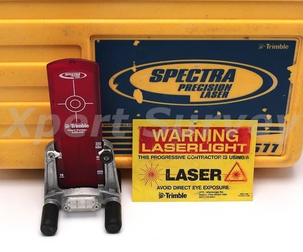 Spectra Trimble DG711 Precision Pipe Laser Kit
