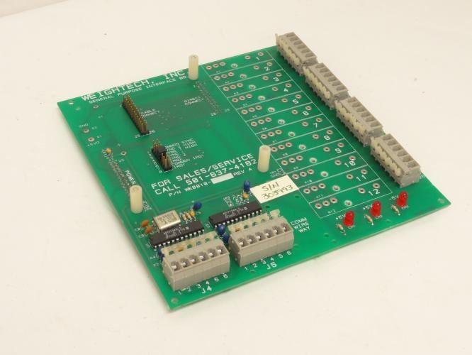 202152 New-No Box; Weightech WE0010 General Purpose Interface Board