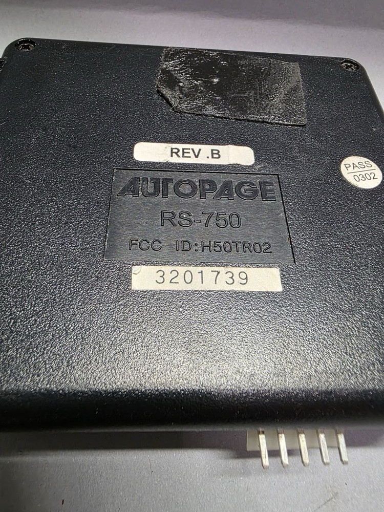 Autopage RS-750 Module Brain ONLY FCC