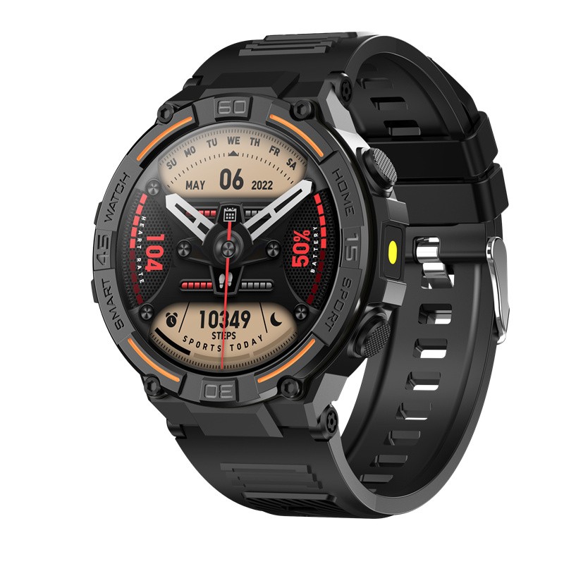 HW50 Bluetooth-Compatible Waterproof HD Screen Talking Watch For Android IOS NEW