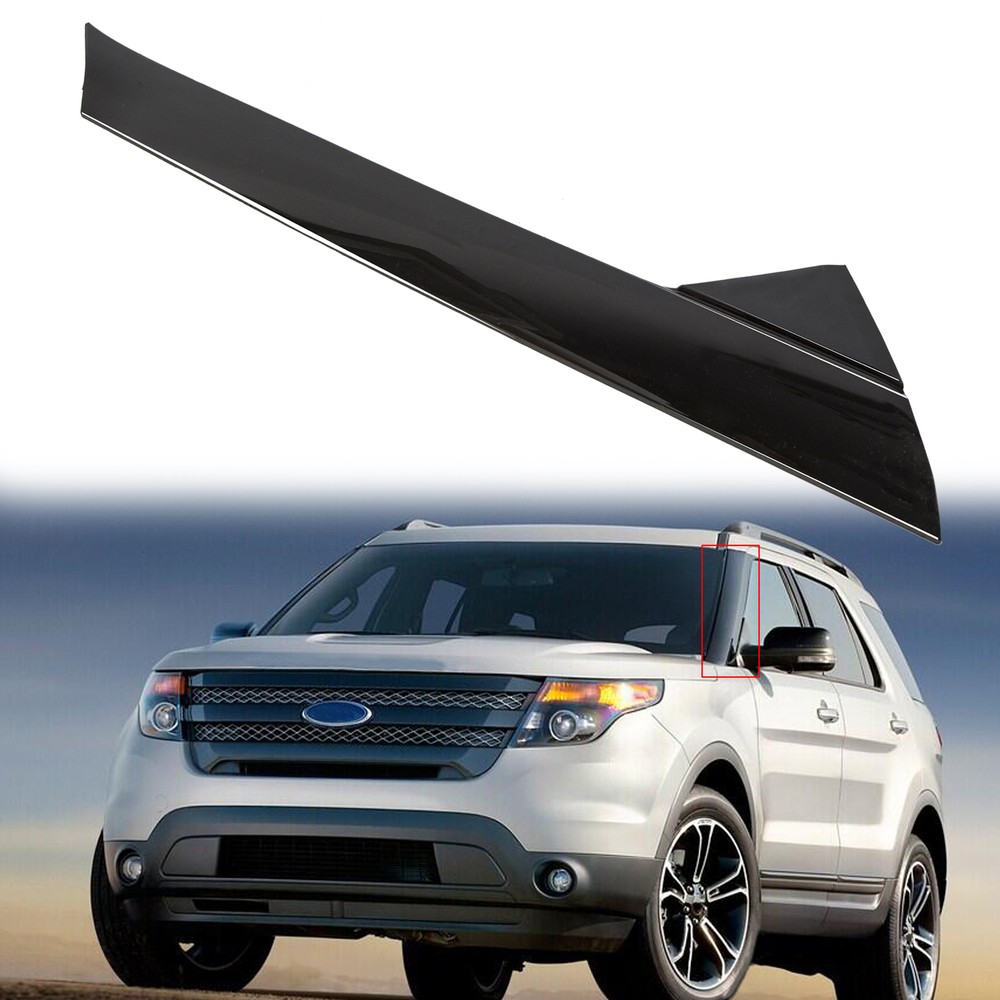 For 2011-19 Ford Explorer Windshield-Outer Trim Molding Pillar Driver Left Side