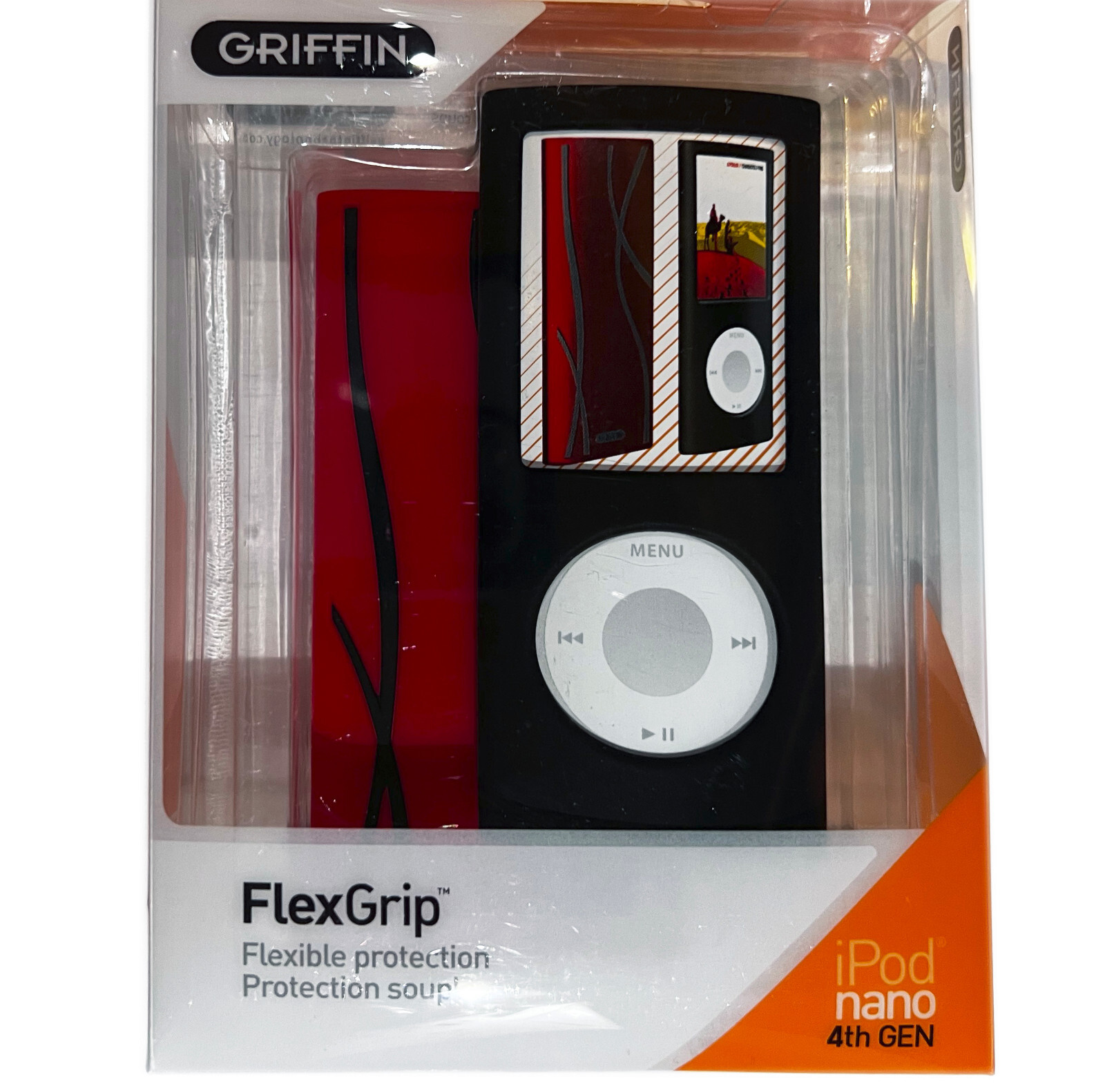 Protective Cover CLEAR HARD SHELL Tough Case for 4th GEN iPod Nano 4G 8GB 16GB