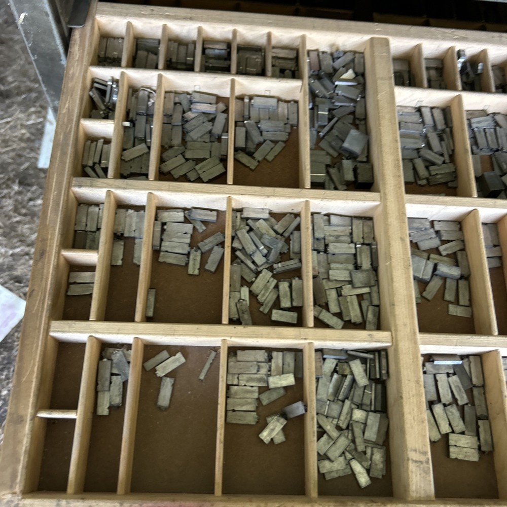 Letterpress Printer Type 24 Pt Font Print Type