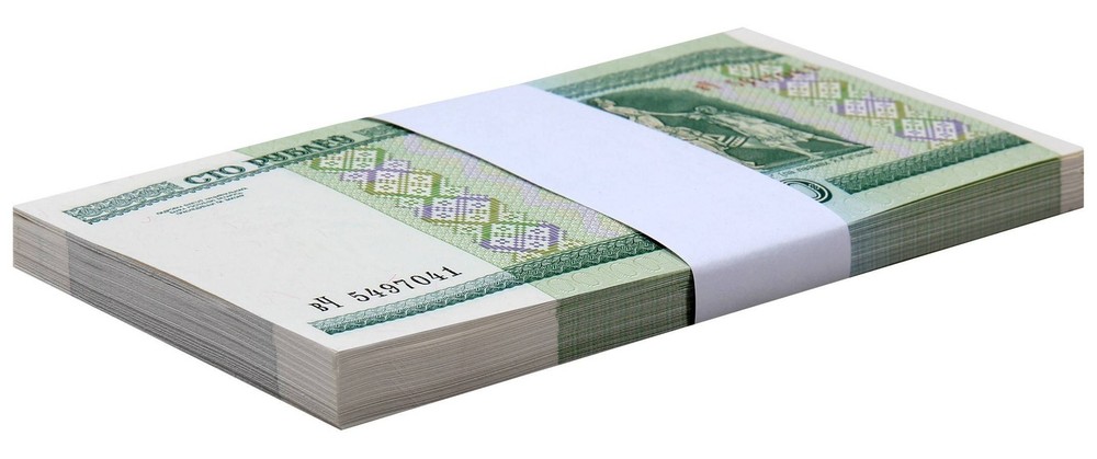 Belarus 100 Rublei, 2000 (2011 ND), P-26b, UNC X 100 PCS Bundle Pack