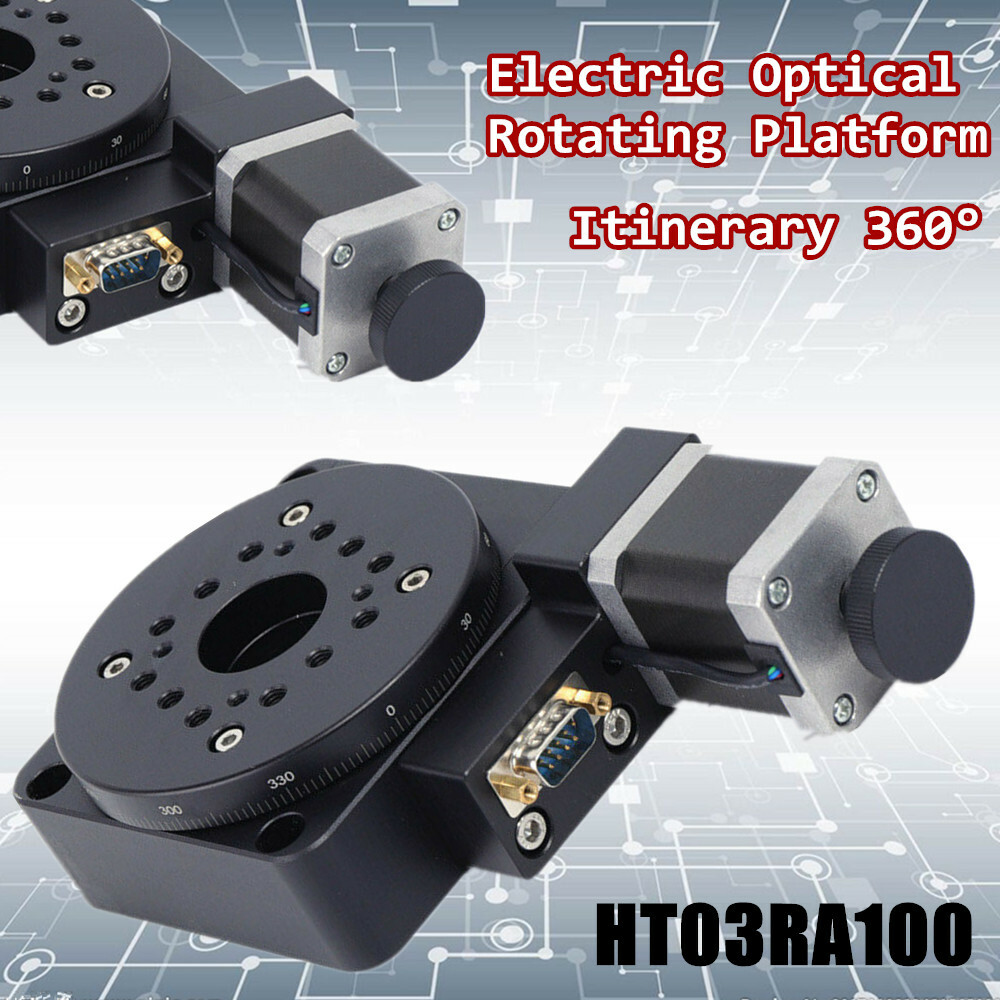 Electric Optical Rotation Platform Motorized Rotation Stage Optical Rotary Table