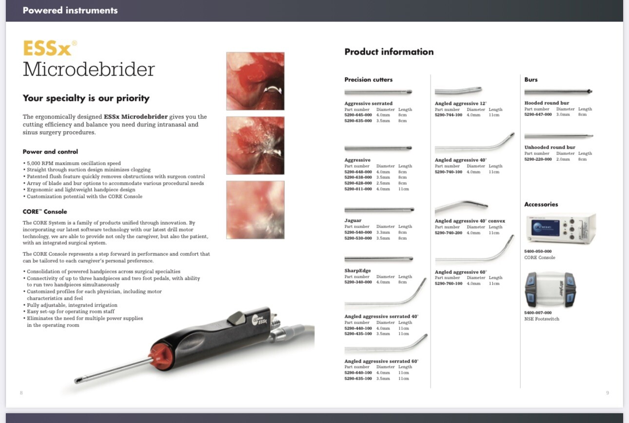 Stryker Shaver Blades. Any Kind (Price for 1 Box/5) Shaver System Available.