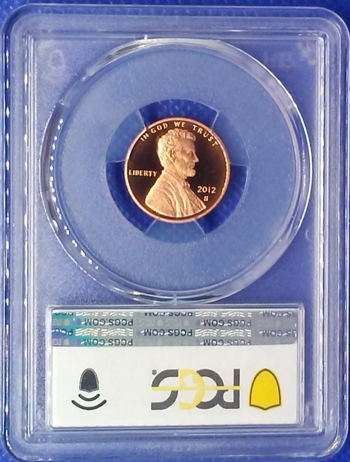 2012 S 1C Lincoln Cent PCGS PR69RD DCAM