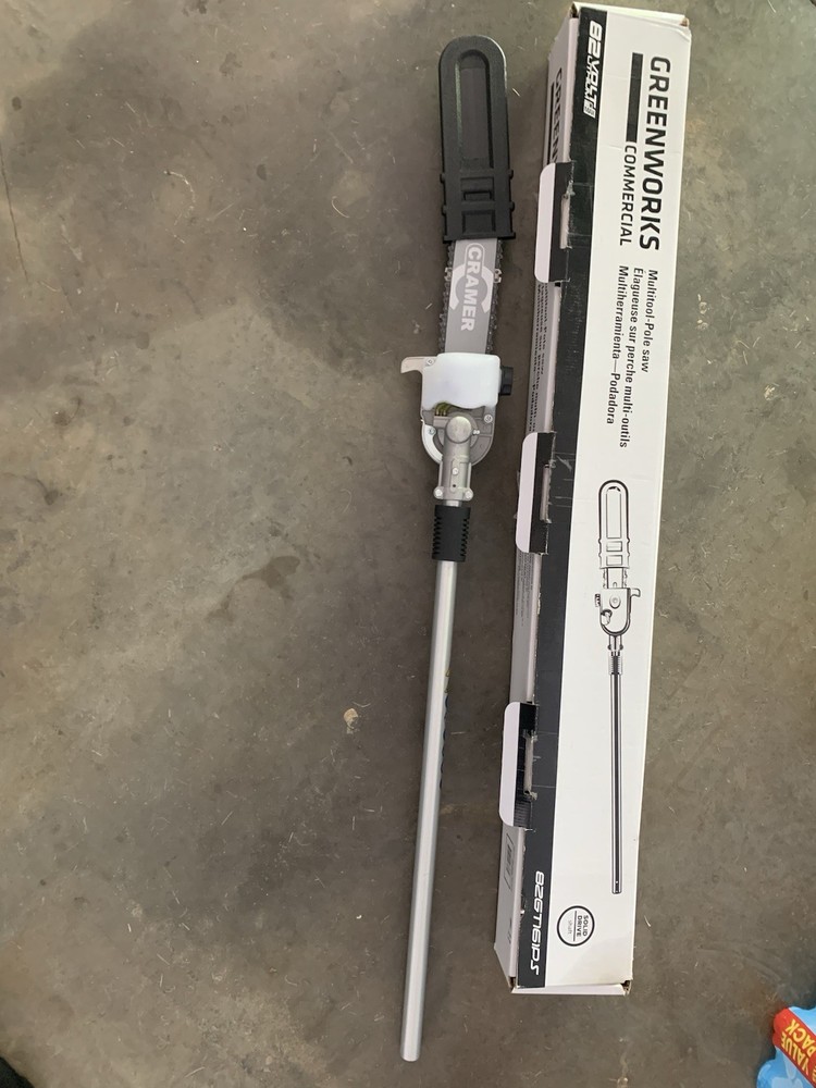 82 Volt Greenworks Pole Saw Attachment
