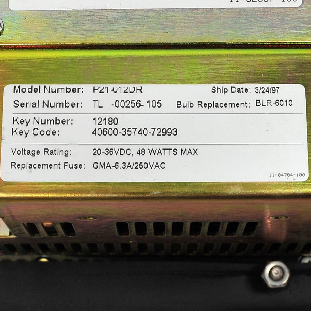 CTC P21-012DR Powerstation Touchscreen Operator Interface HMI Computer AS-IS